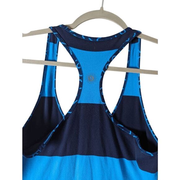 LULULEMON ATHLETICA Cool Racerback Tank 'Colorblock" Size 6 - Picture 4 of 4